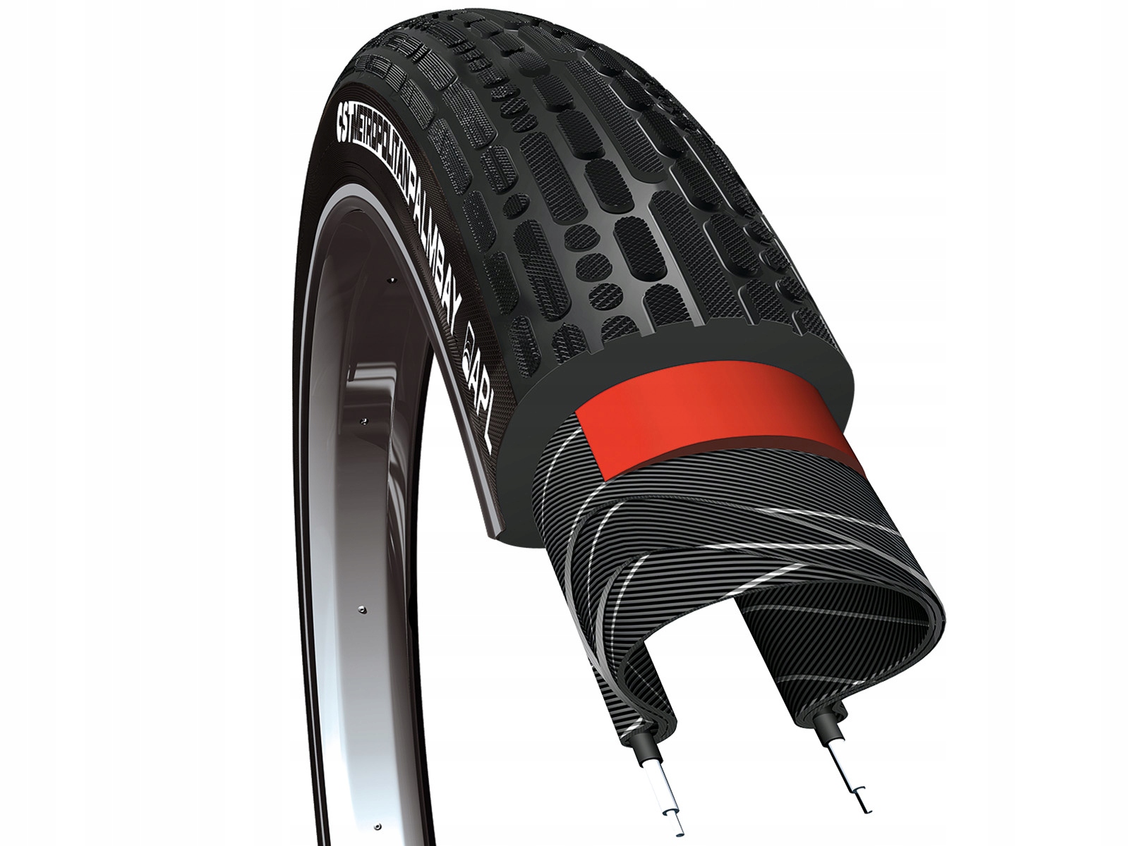 Opona Cst 28X2.00 C-1779 Palmbay Brązowy Bok Reflex Premium