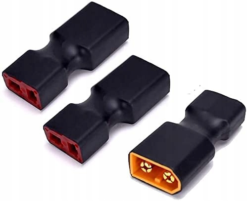 Adaptér konektor 3 ks, XT60 Samec na T-Plug Samice, bezdrátový pro Rc auto