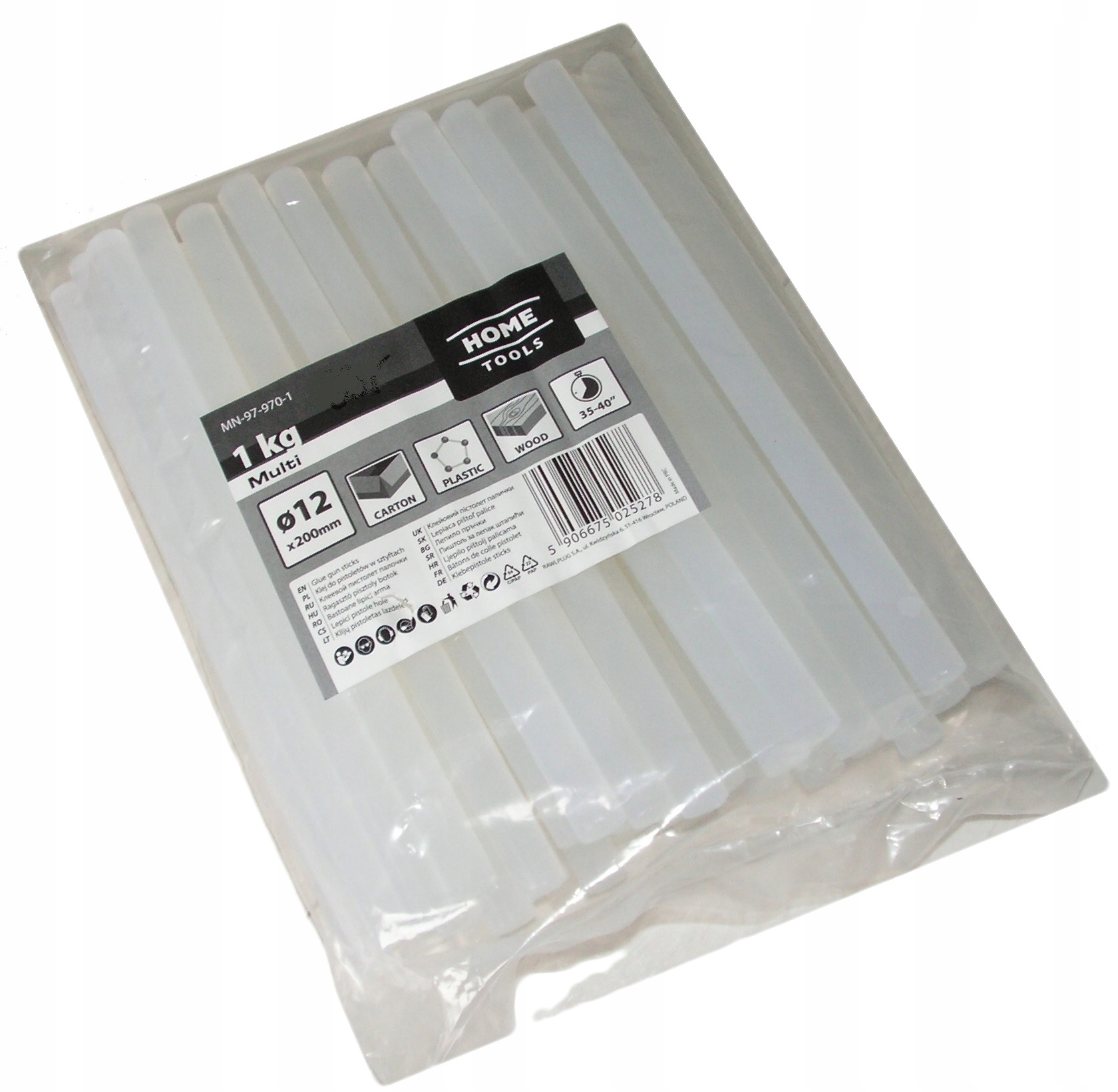 

Klej do pistoletu na gorąco 12mm x 200mm 1kg multi