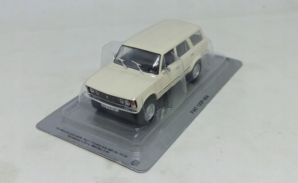 Fiat 125P 4x4 Ikonická Auta Prl 1:43 #24