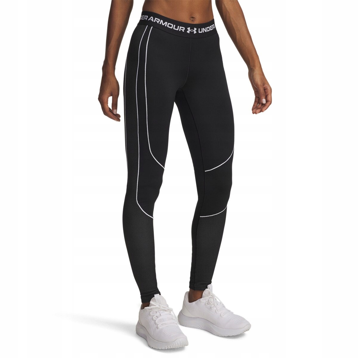 Under Armour Dámské legíny Under Armour Ua ColdGear Textured Legging-BLK
