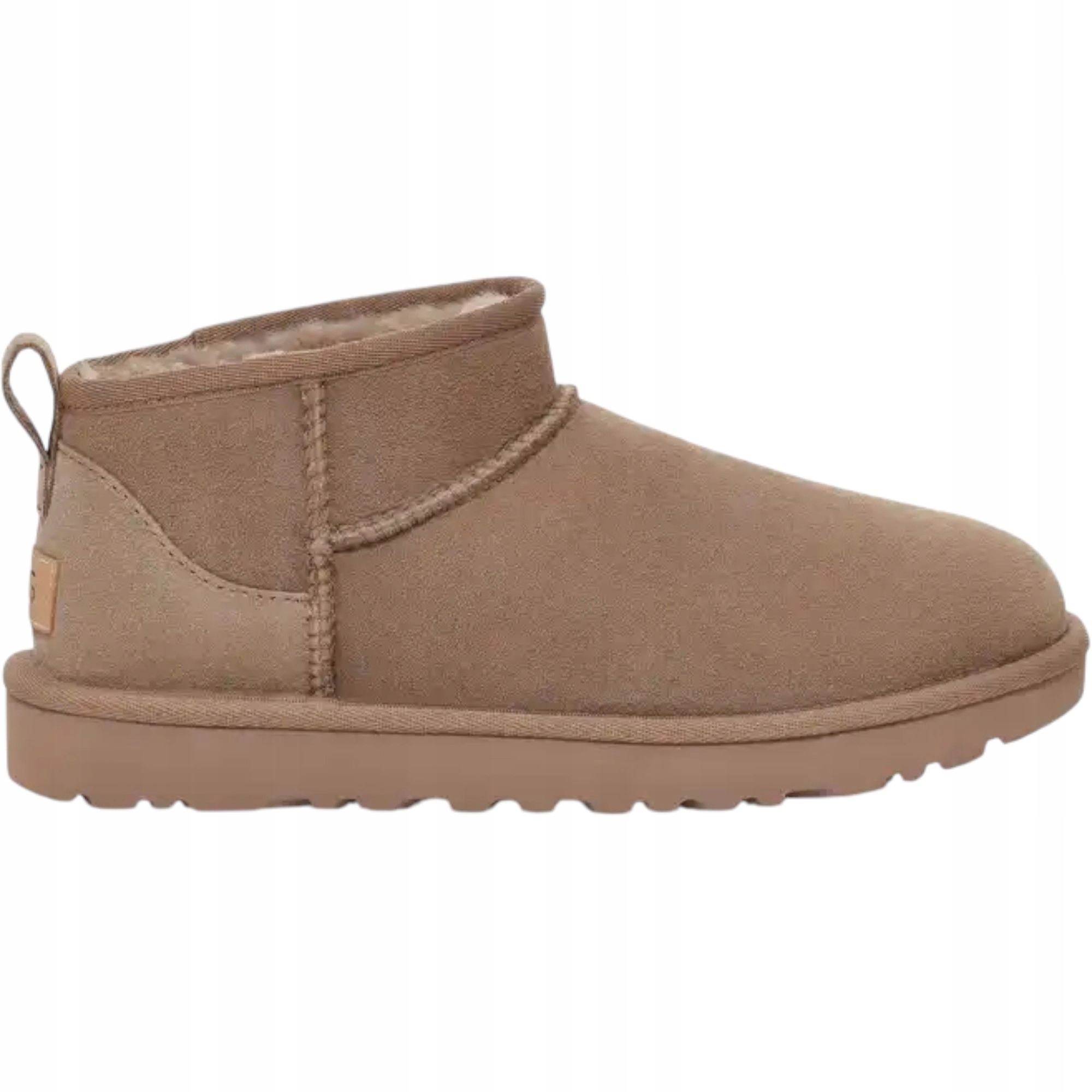 Dámské boty Ugg Classic Ultra Mini 1116109-CRBO hnědé kožené 41