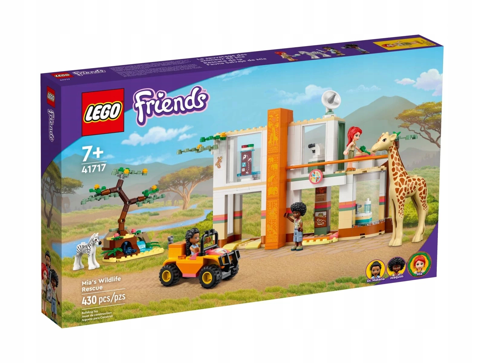 Lego Friends 41717 Mia záchranářka zvířat
