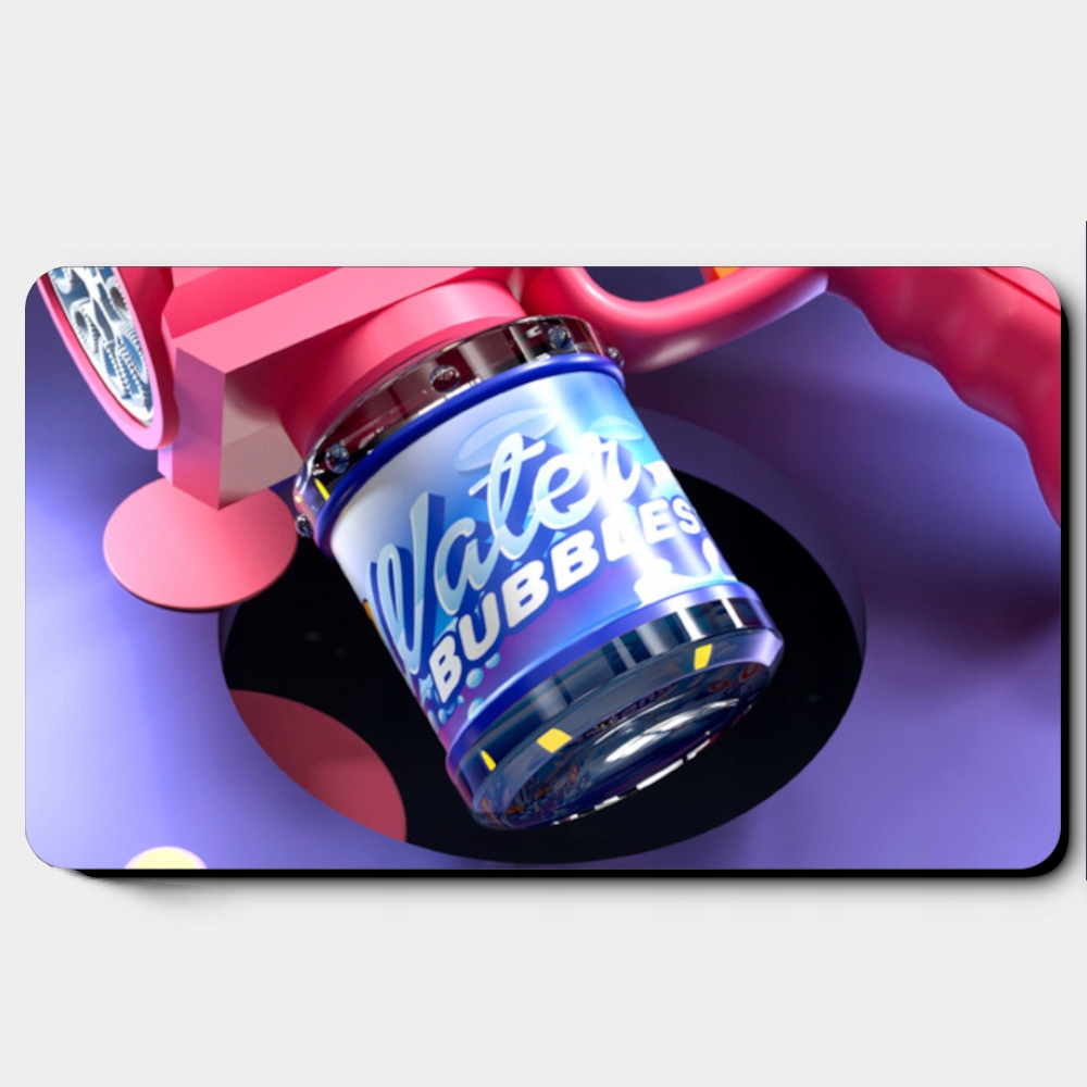 AUTOMATYCZNY PISTOLET NA BAŃKI MYDLANE + PŁYN MASZYNA MASZYNKA DO BANIEK Bohater brak