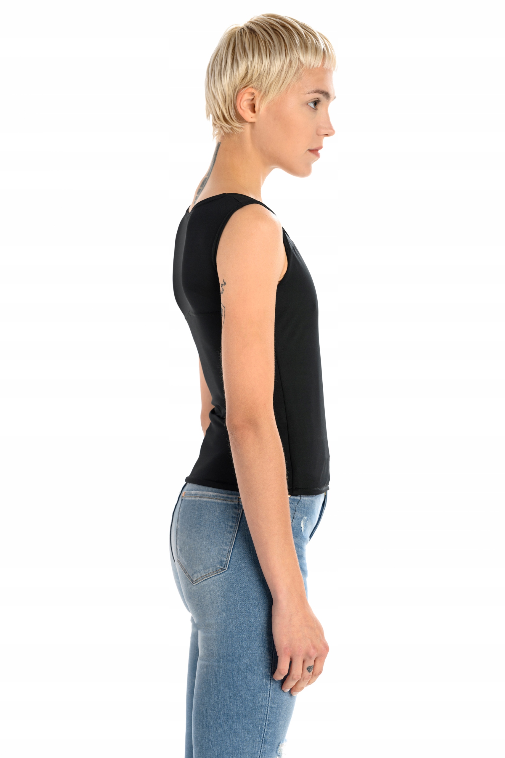 BINDER SPŁASZCZAJĄCY PIERSI Produkt Polski Czarny Kolekcja Sportowa