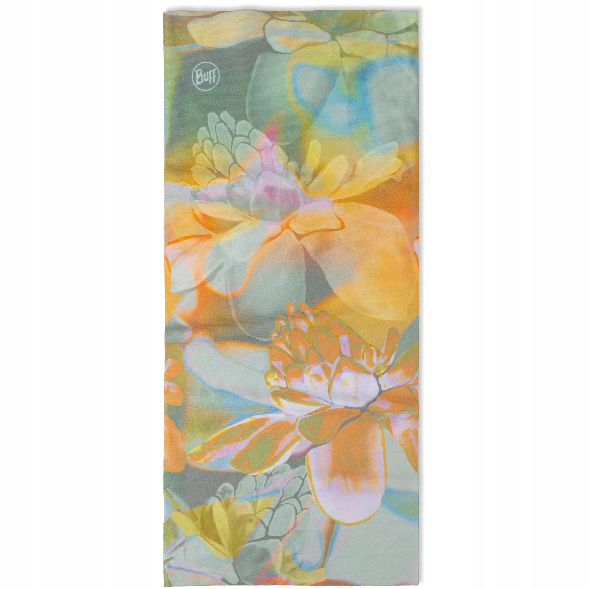 Bandana komin na szyję Buff Coolnet Uv Seagrove Green odstrasza owady