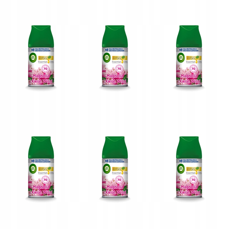Air Wick freshmatic magnolie a višňový květ 250 ml náplň X6