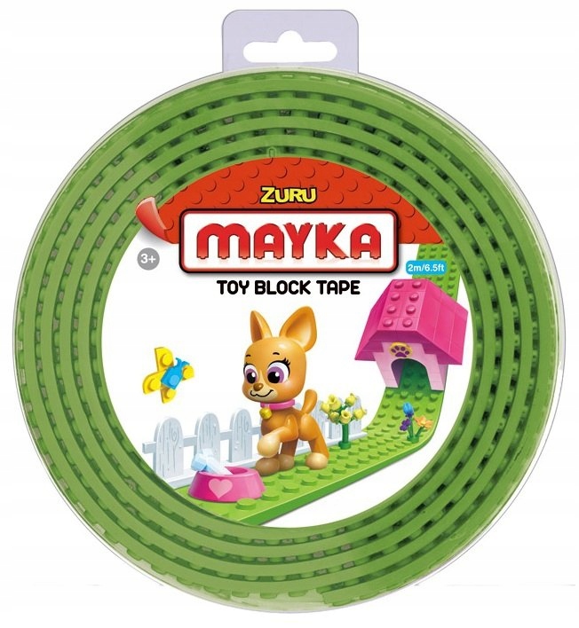 Zur Mayka - Taśma 2m jasnozielona