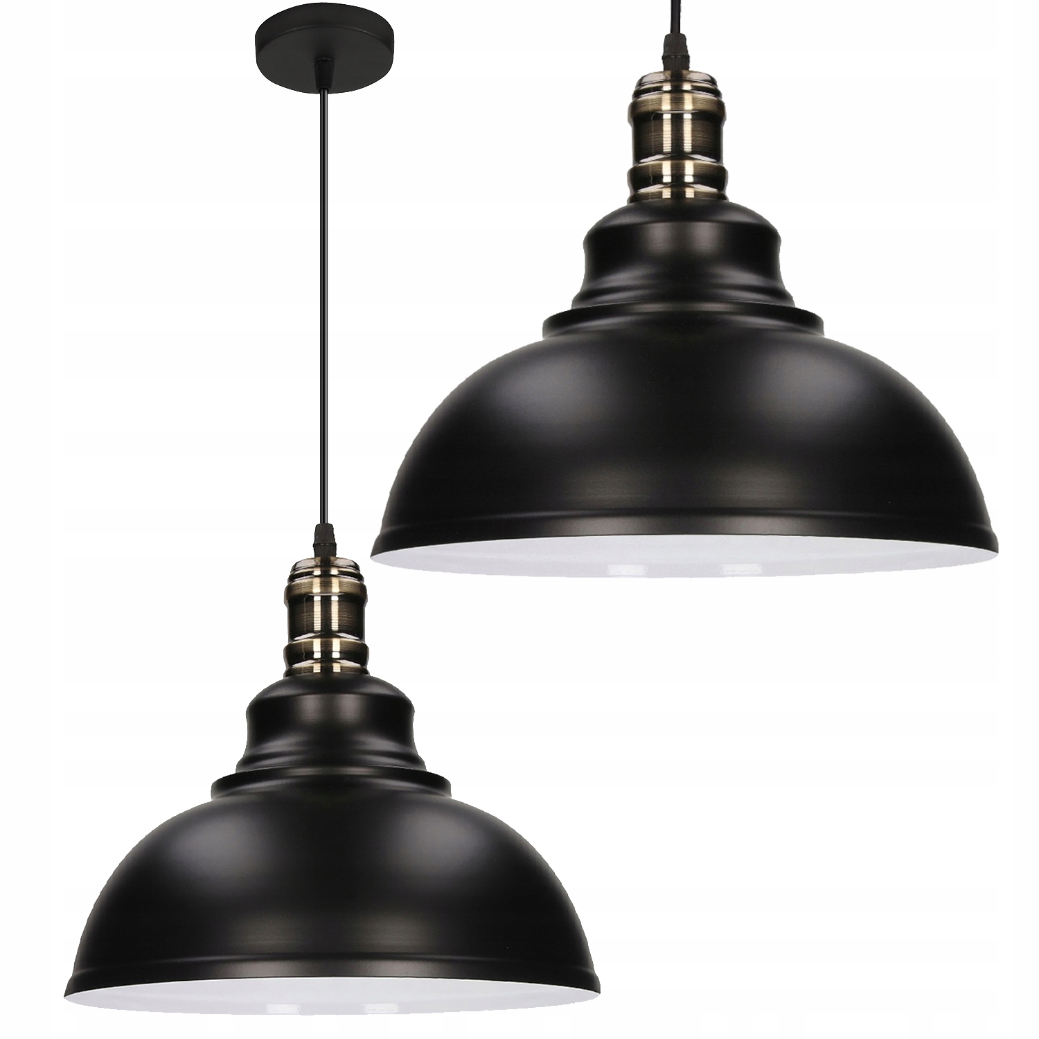 

Lampa sufitowa Wisząca Edison Retro Loft E27 Duża