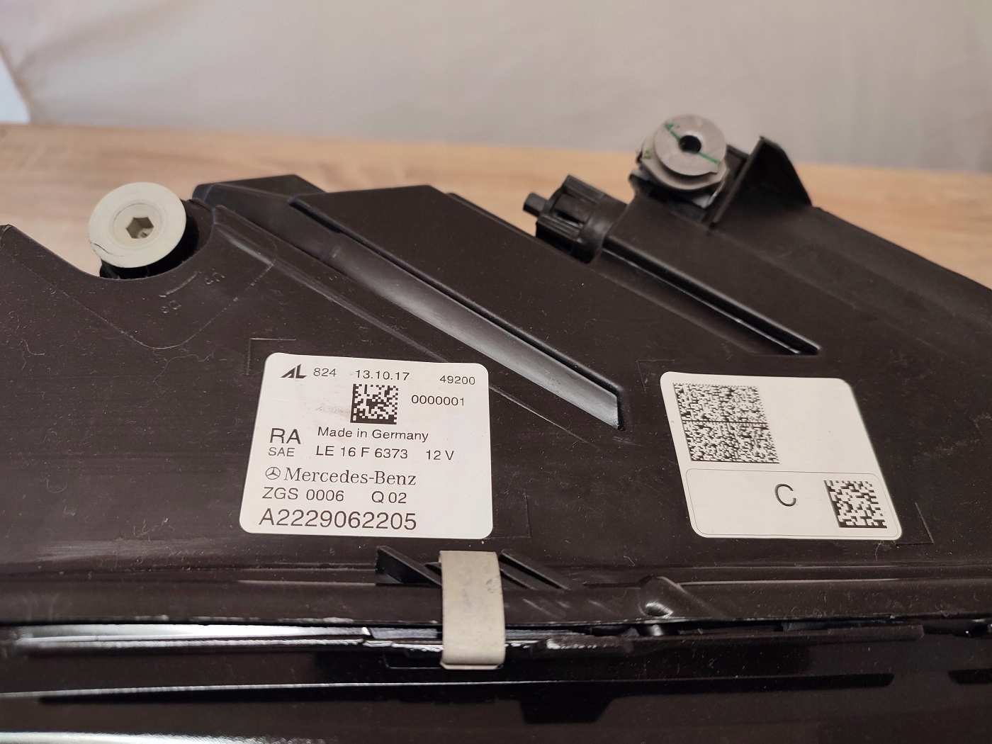 MERCEDES S W222 FULL LED 2018- PRAWY MULTIBEAM USA Strona zabudowy prawa