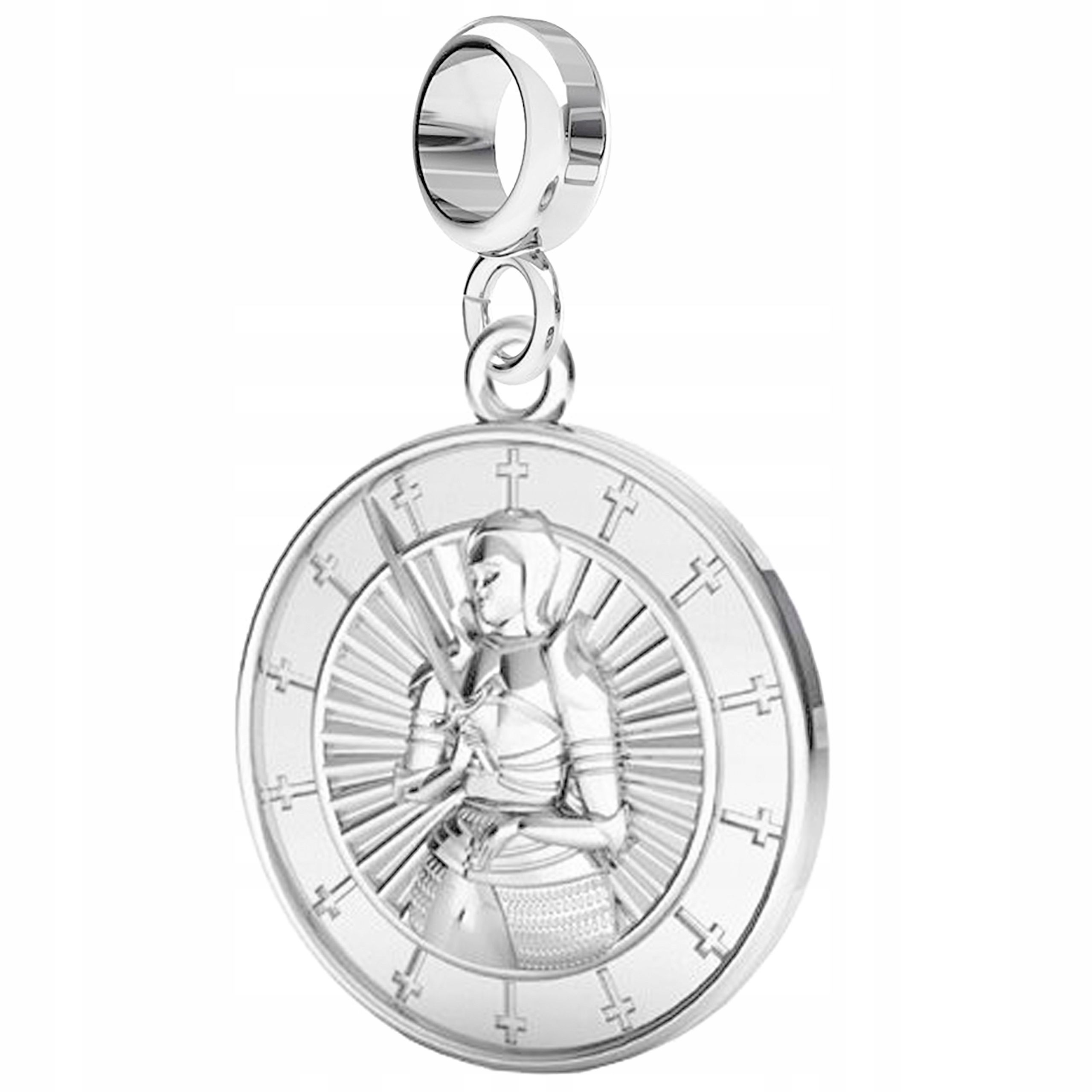 

Charms wiszący moneta Joanna dArc srebro 925