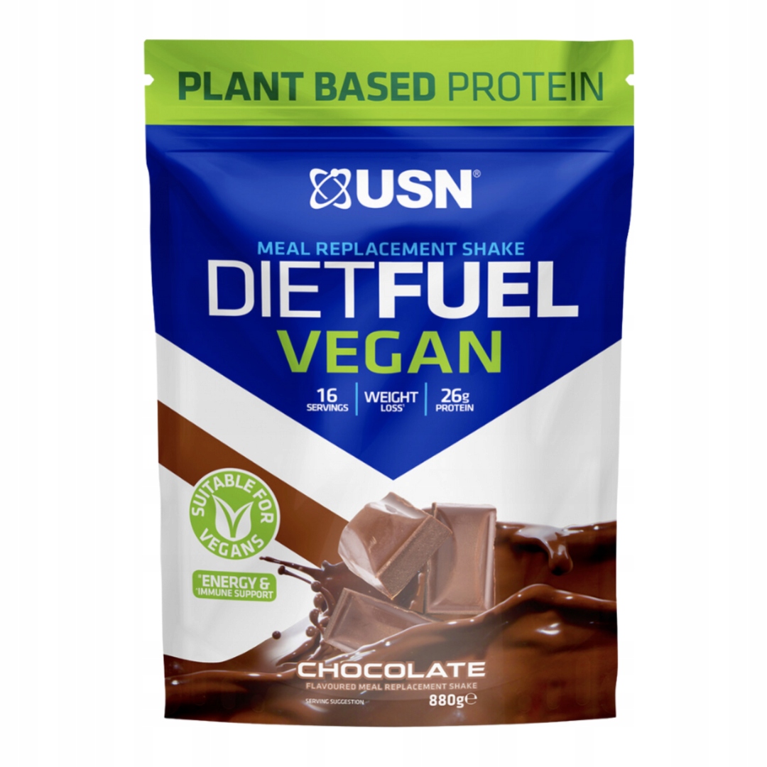 Usn Diet fuel vegan 880 g čokoláda