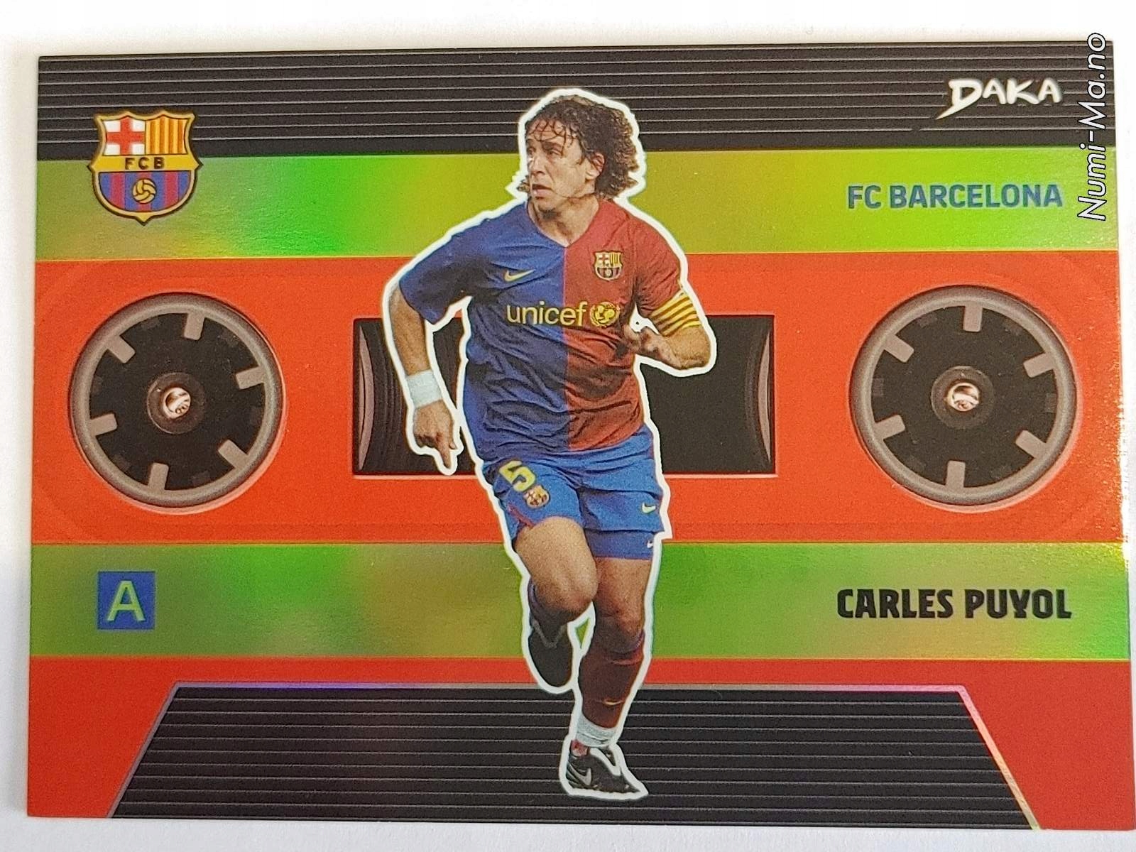 Karta Limitowana Daka 2025/2026 Carles Puyol Fc Barcelona 55/199