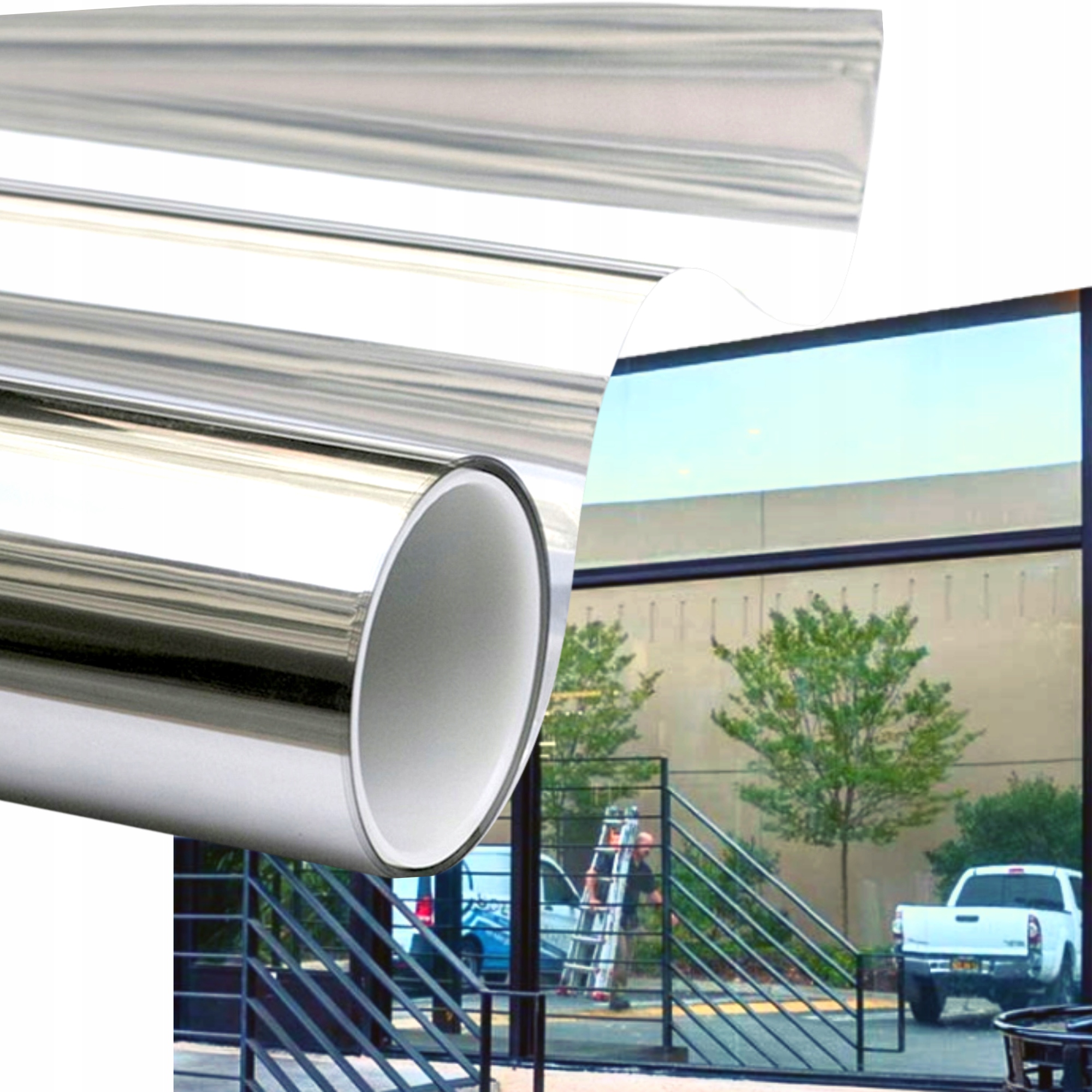 

Folia Lustrzana Samoprzylepna Lustro Weneckie 75cm