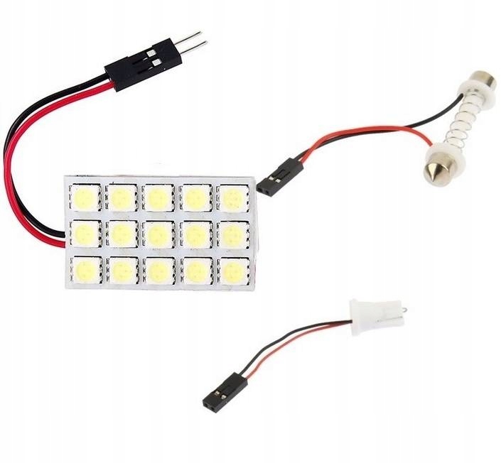 Moduł panel 15 LED 5050 12V 23x36mm biały zimny Marka NN