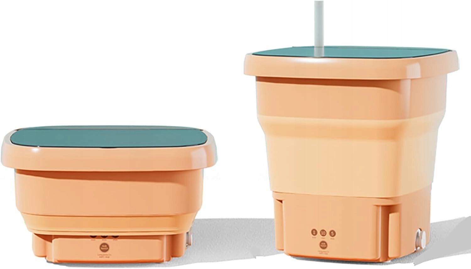 Mini Pralka Suszarka Kempingowa Amztemu 15L Składana