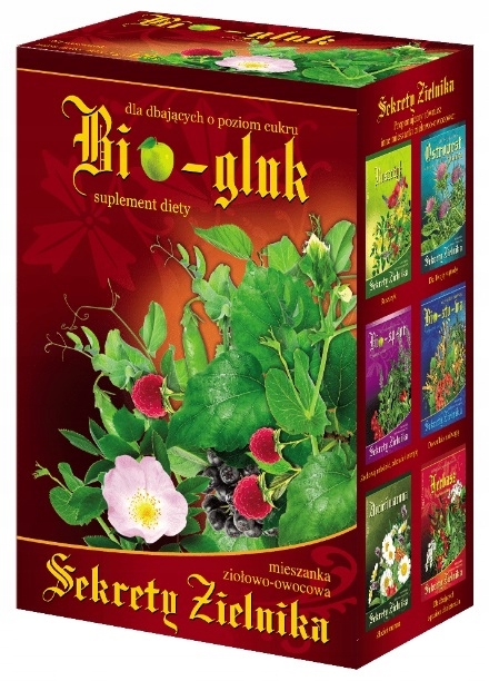 

Bio-gluk Morwa Liść Sekret Zielnika 40 Sasz