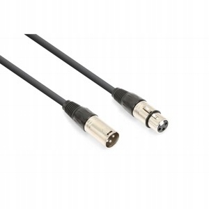 

Kabel sygnałowy DMX Xlr (m) Xlr (f) 3 m Vonyx