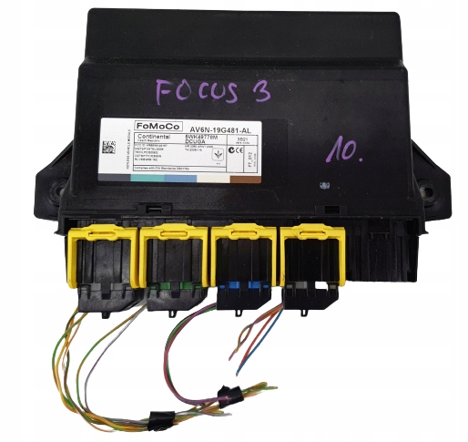 Ford Focus MK3 10- 1.6 tdci Unité commande confort