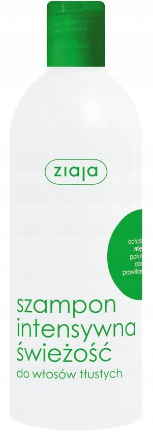 

Ziaja Szampon intensywna świeżość mięta 400 ml