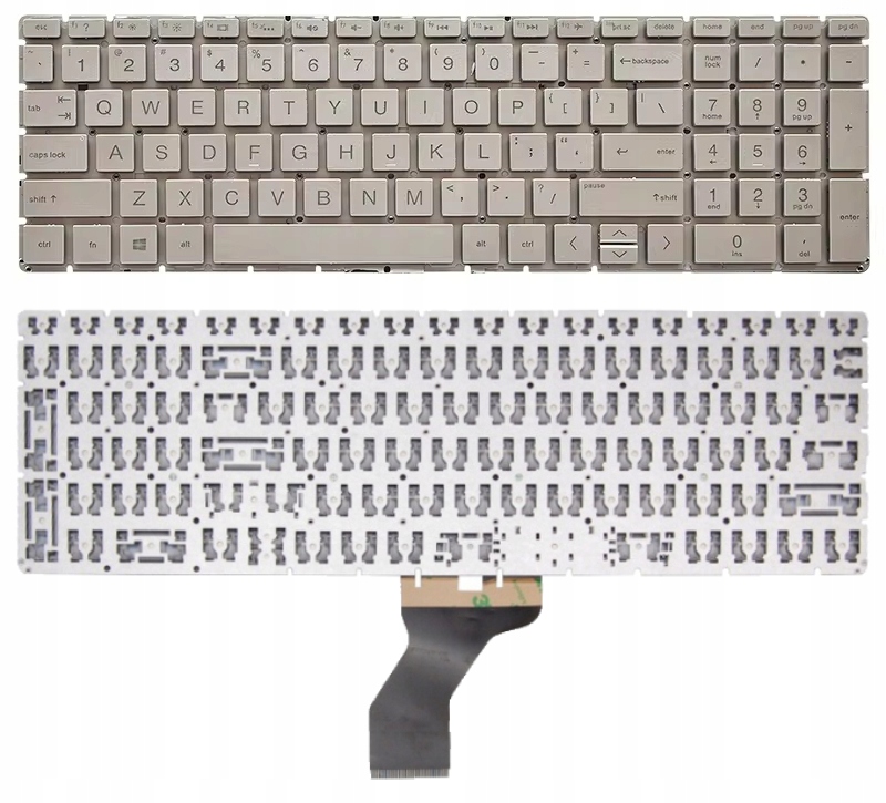 Nová klávesnica pre Hp 250 G7 15-DA 15-DB Pavilion 15-CW 15-CS ZBook 15V G5