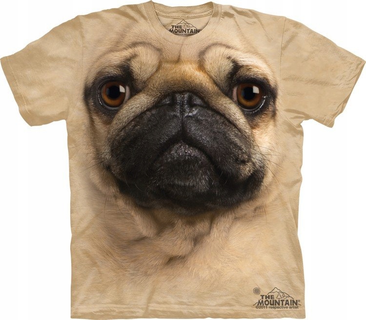 Pug Face Mops The Mountain 4XL
