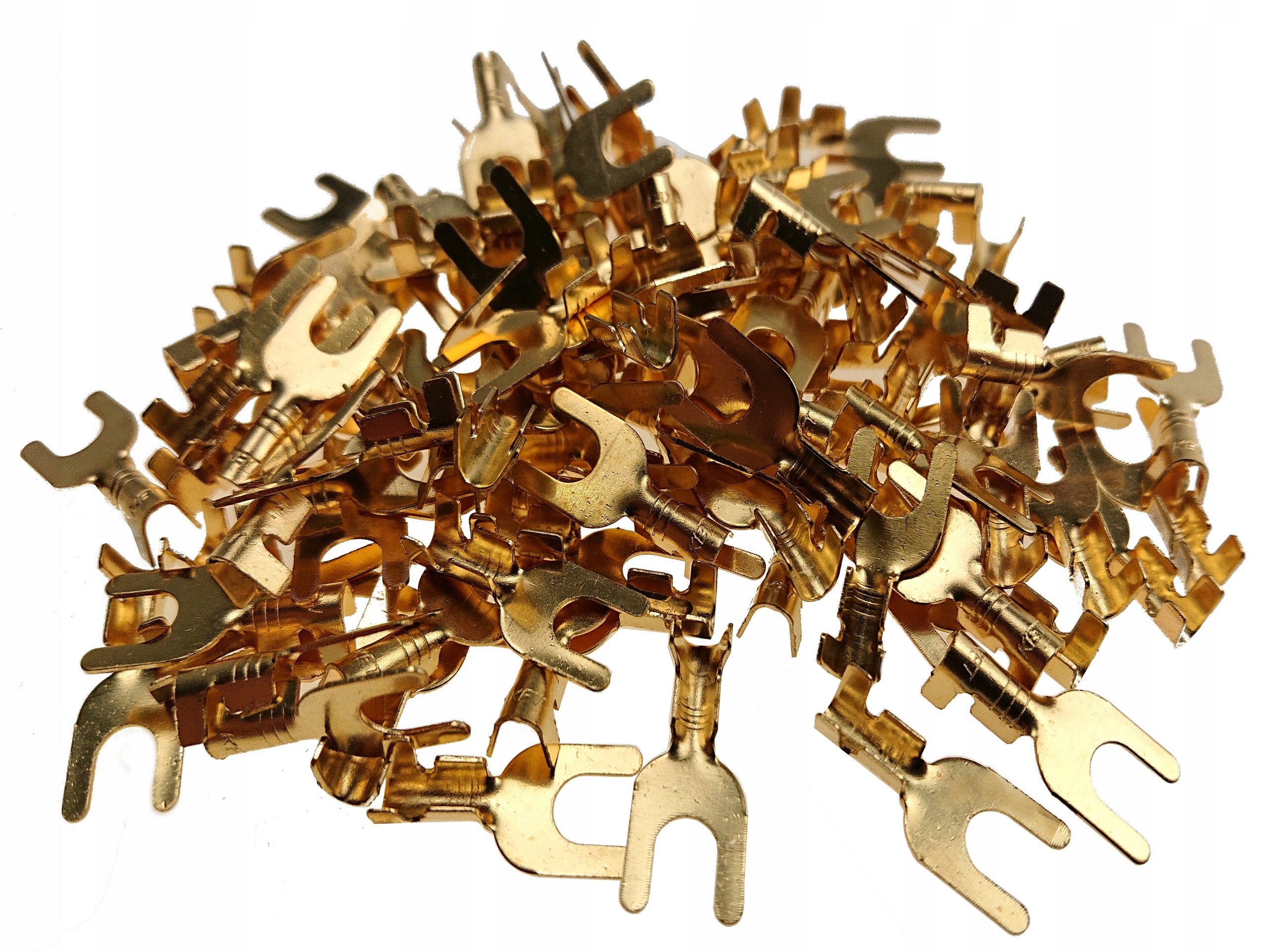 

Konektor Widełkowy Końcówka Kablowa M4 100 Szt