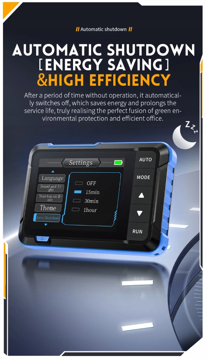 DSO153 mini oscyloskop z generatorem 1MHz 5MSa/s + sonda + adapter Fnirsi Model DSO-153