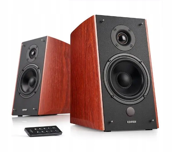 Głośniki komputerowe 2.0 Edifier R2000DB Bluetooth 120W Pilot Brązowy