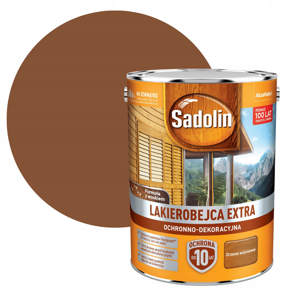 

Sadolin Extra 5L Lakierobejca Drzewo Wiśniowe