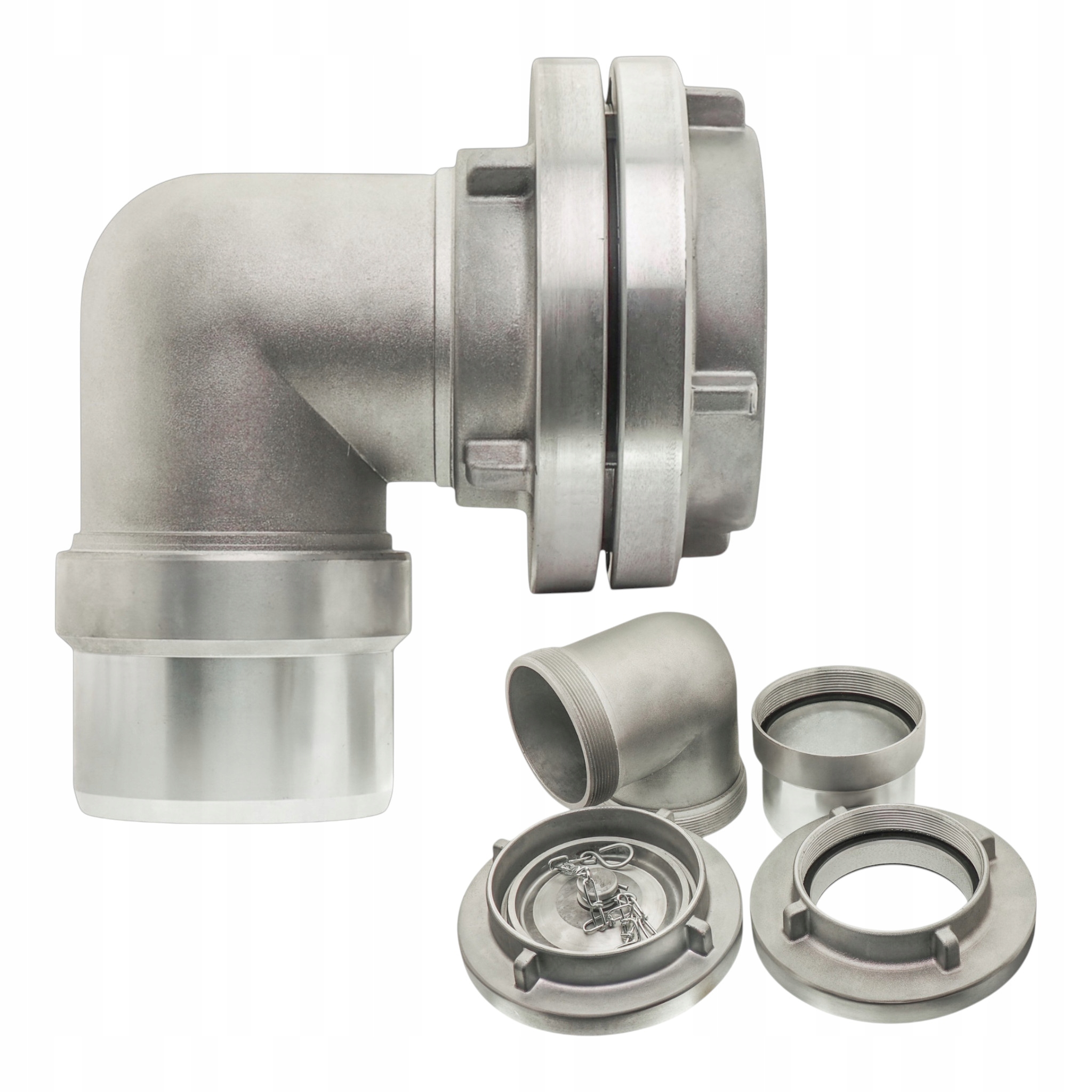 Złącze Przyłącze do szamba 110 całe z Aluminium do Pcv Produkt Polski