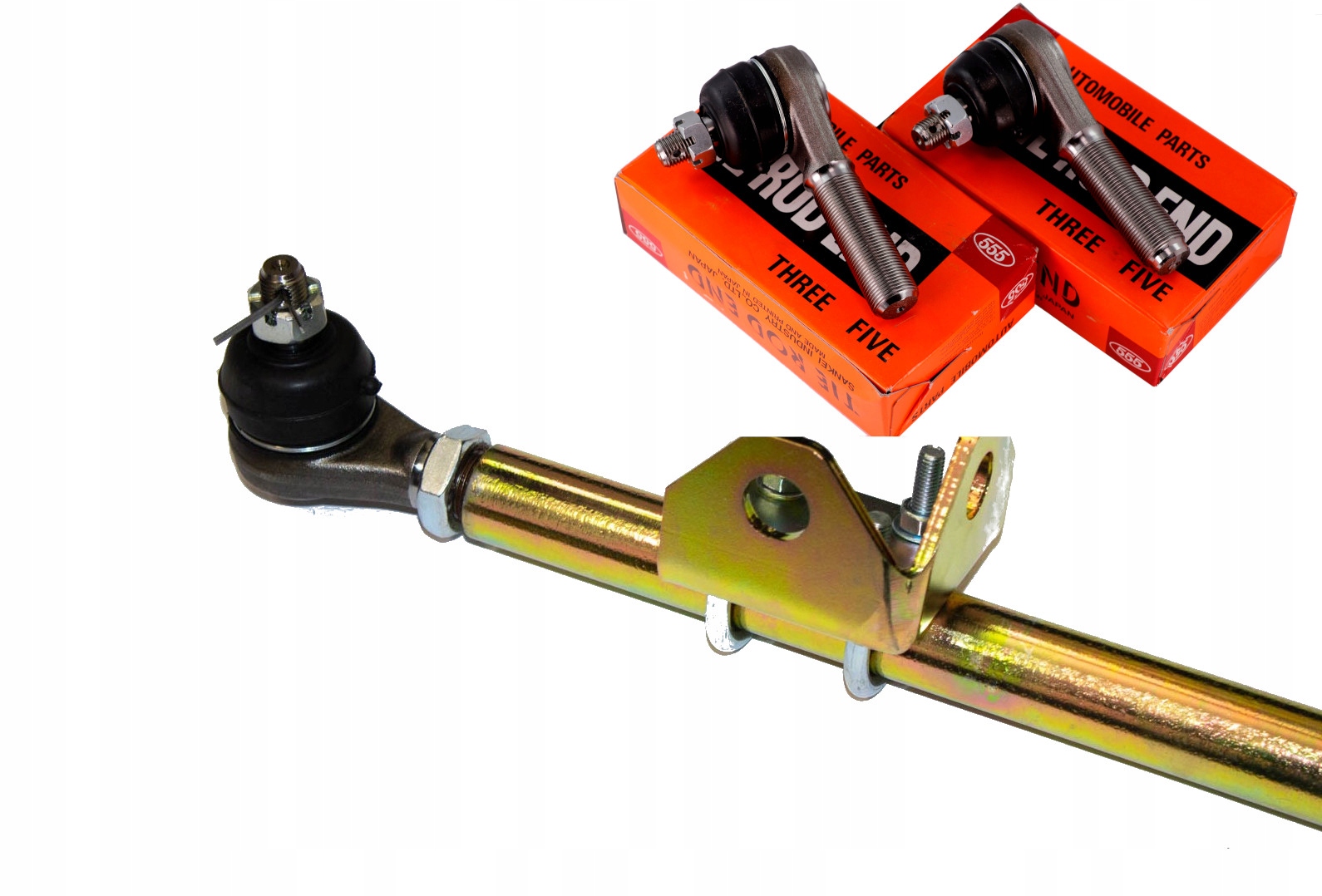 DRĄŻEK KIEROWNICZY PRZEDNI PATROL Y61 KOŃCÓWKI 555