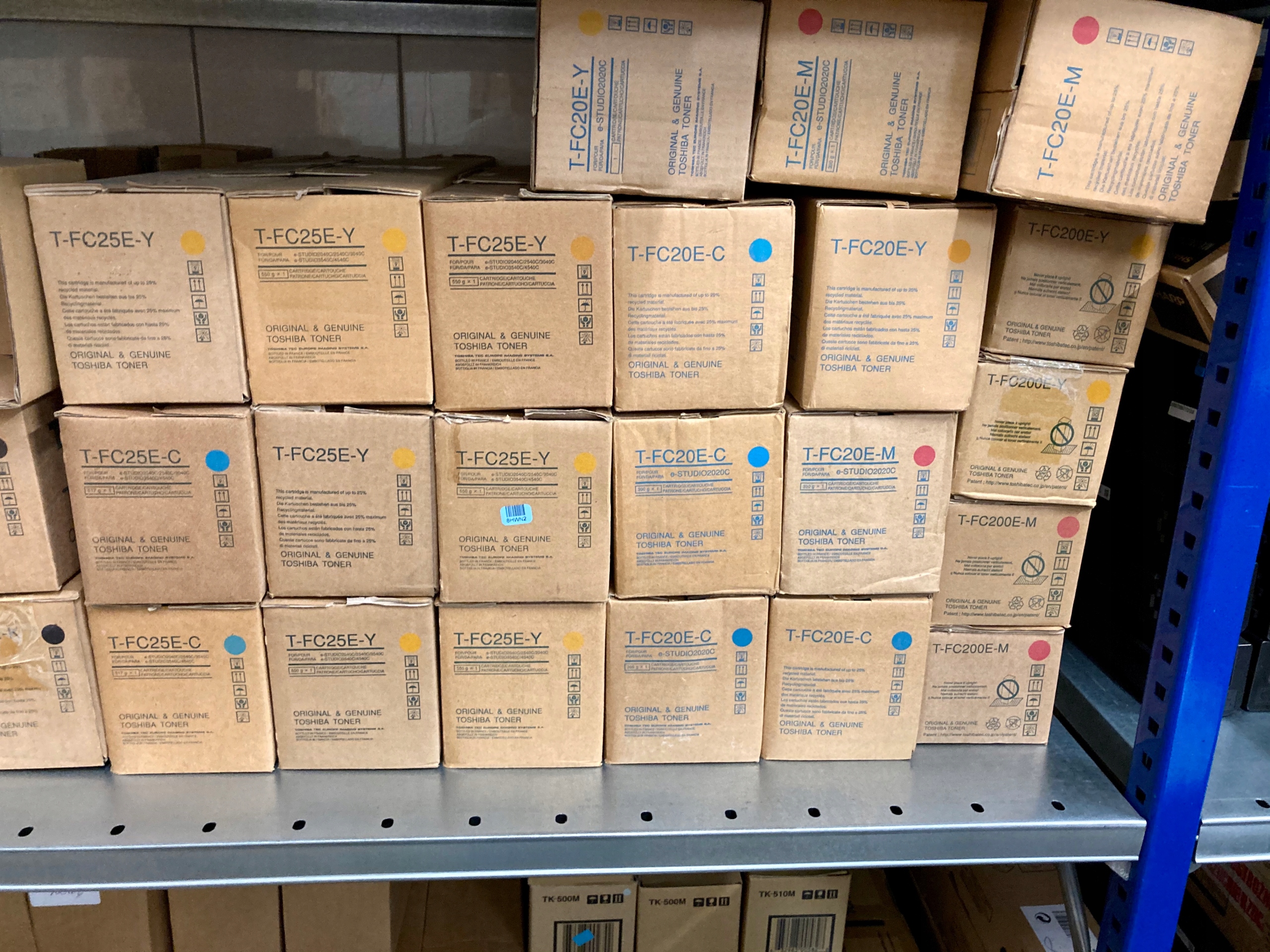 Toner Toshiba T-FC20E-C Orig. pro elektronické studio 2020C