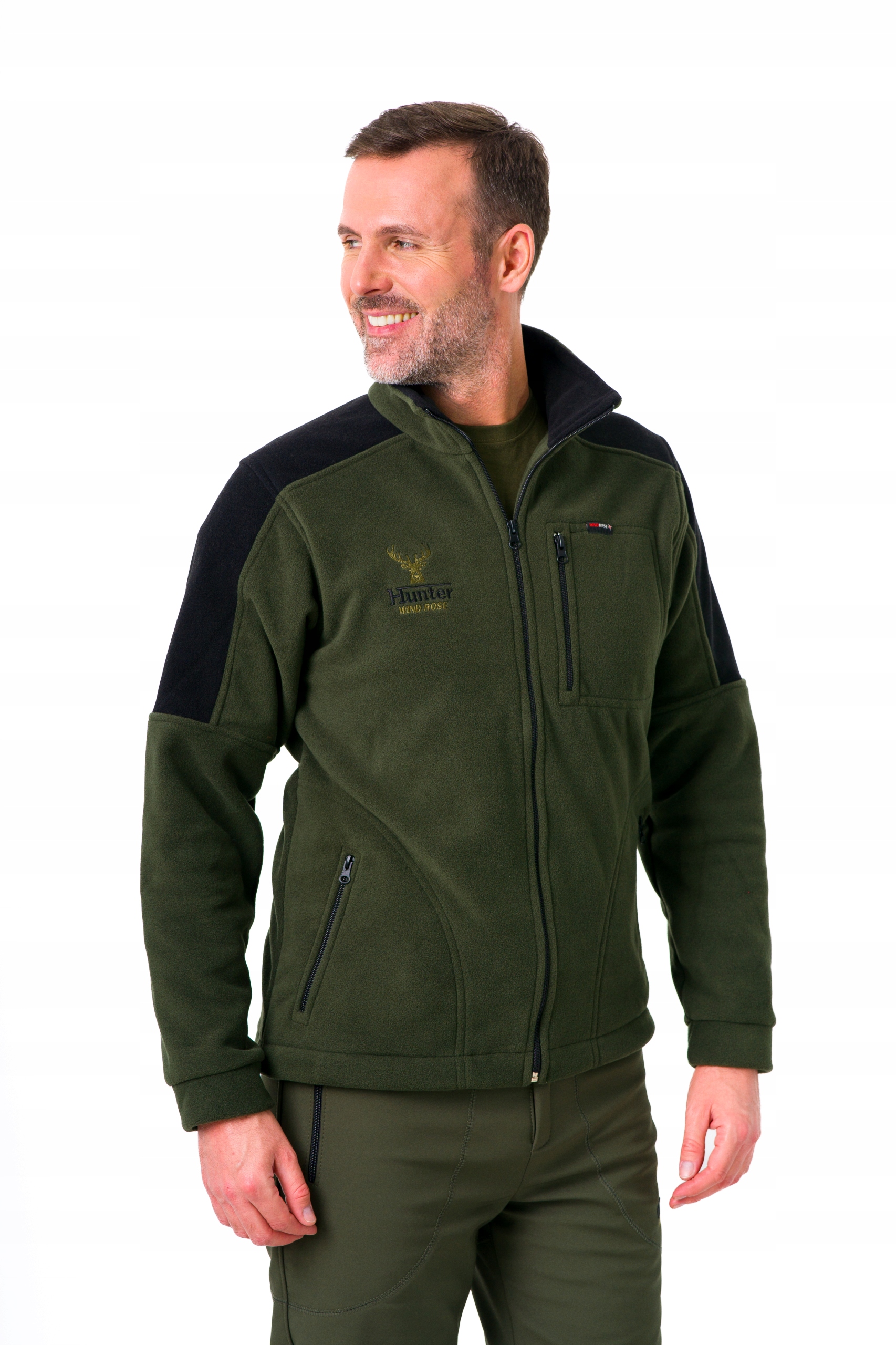 ZESTAW ! POLAR MYŚLIWSKI + KAMIZELKA HUNTER L Kolekcja CAŁOROCZNA