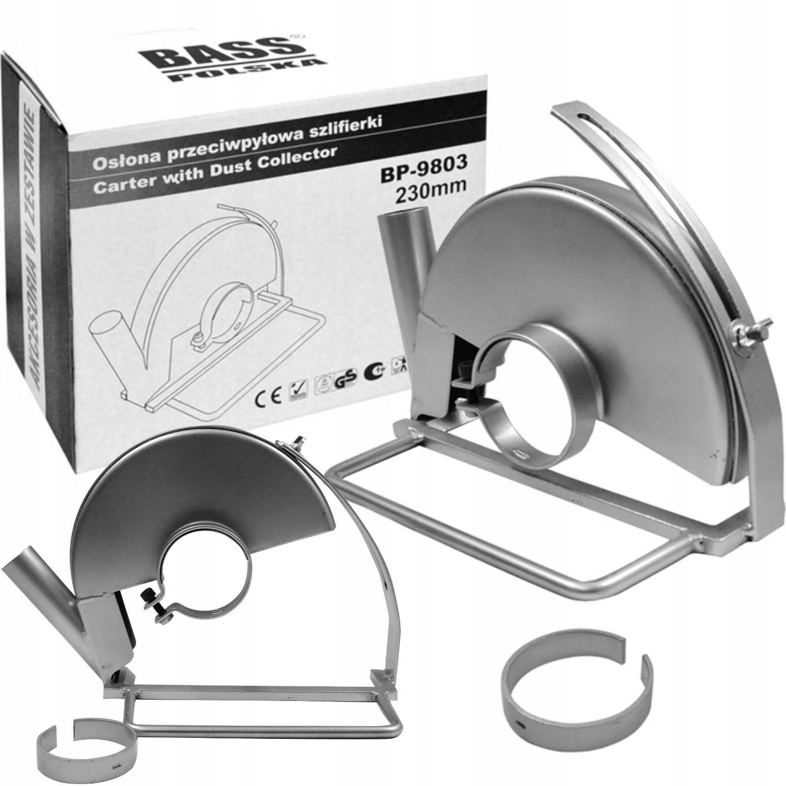 Osłona Przeciwpyłowa Do Szlifierki Kątowej 230mm Regulacja Zagłębienia