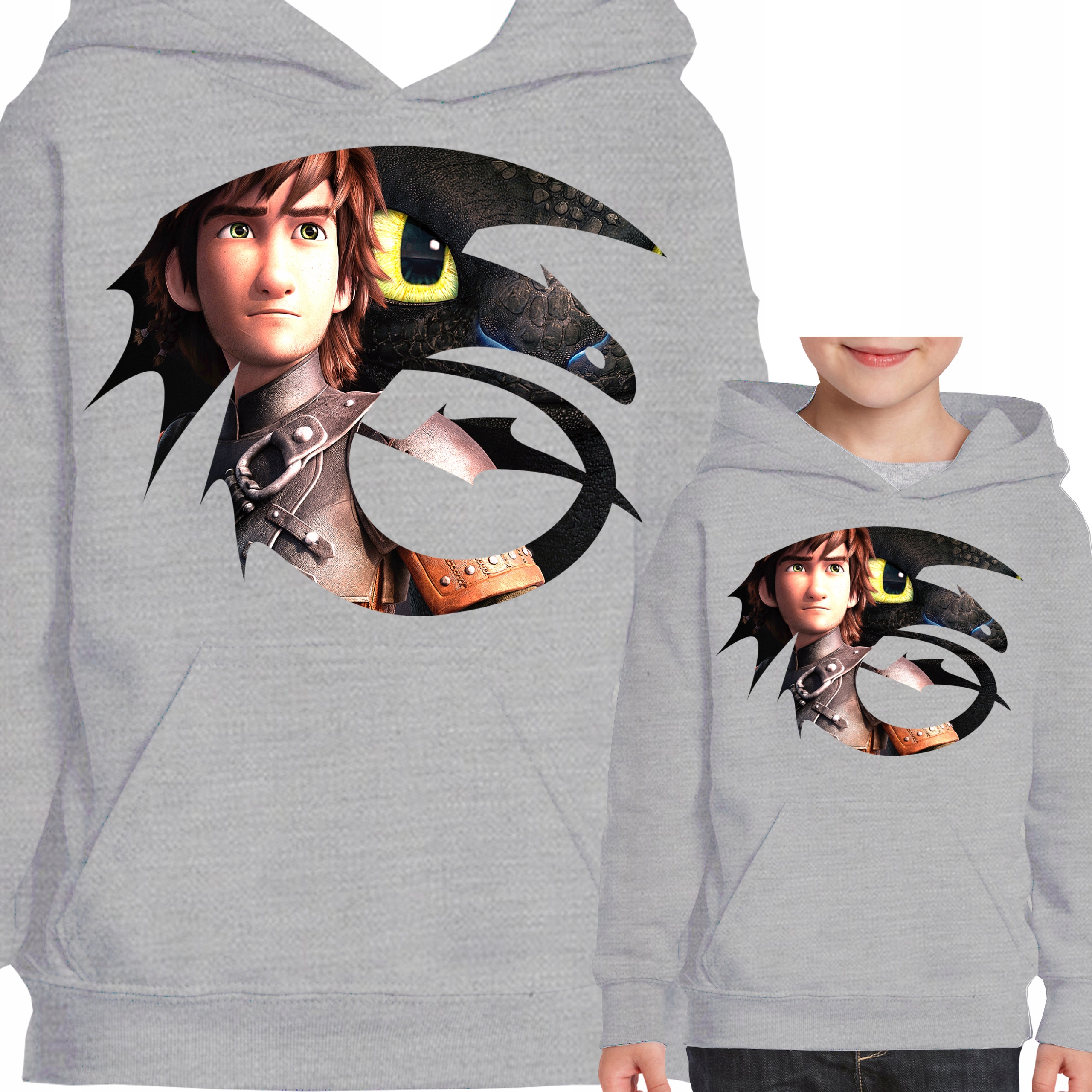 

3062 Bluza Z Kapturem Jak Wytresować Smoka 128