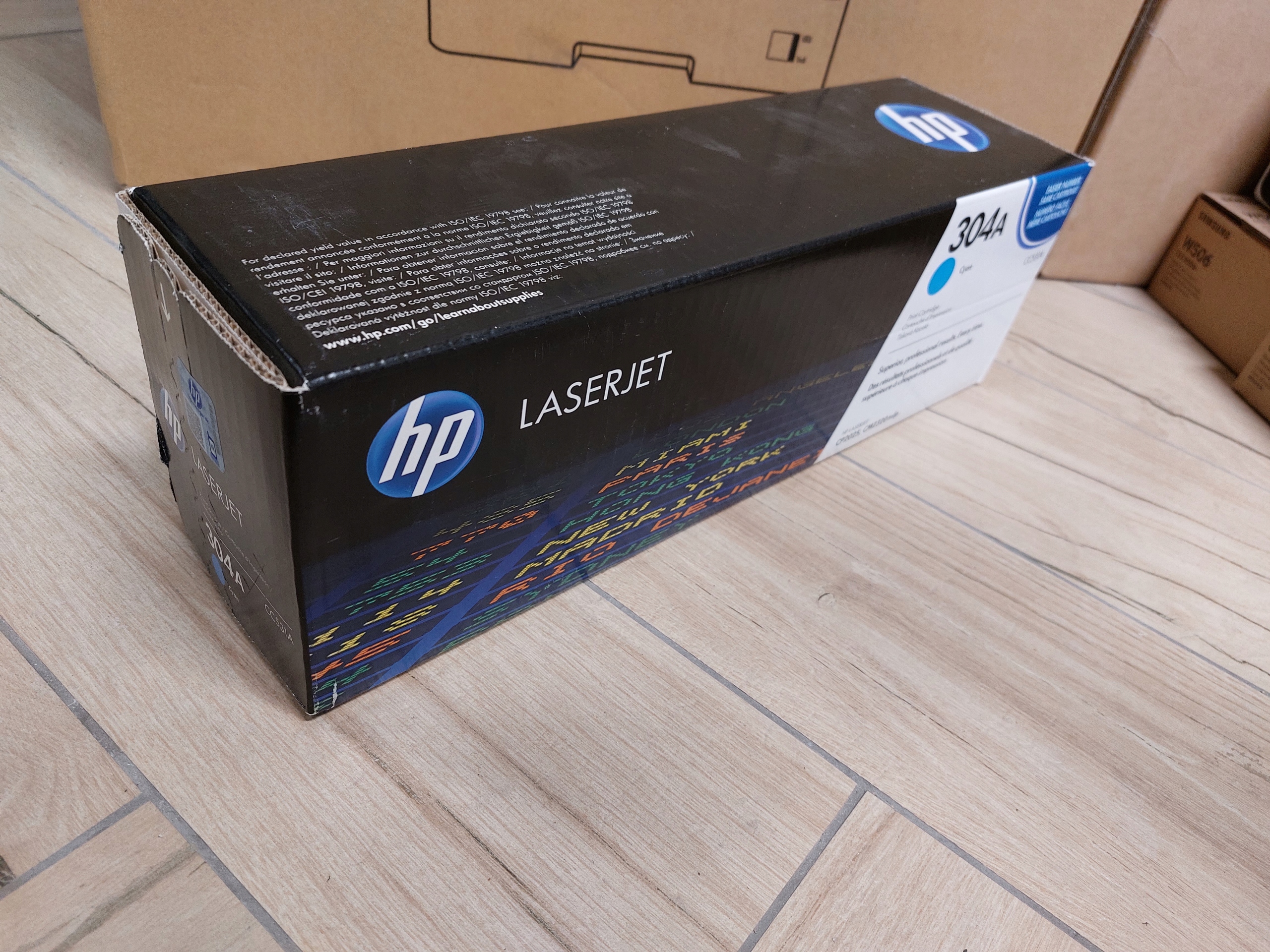 Toner HP CC531A niebieski (cyan) oryginał