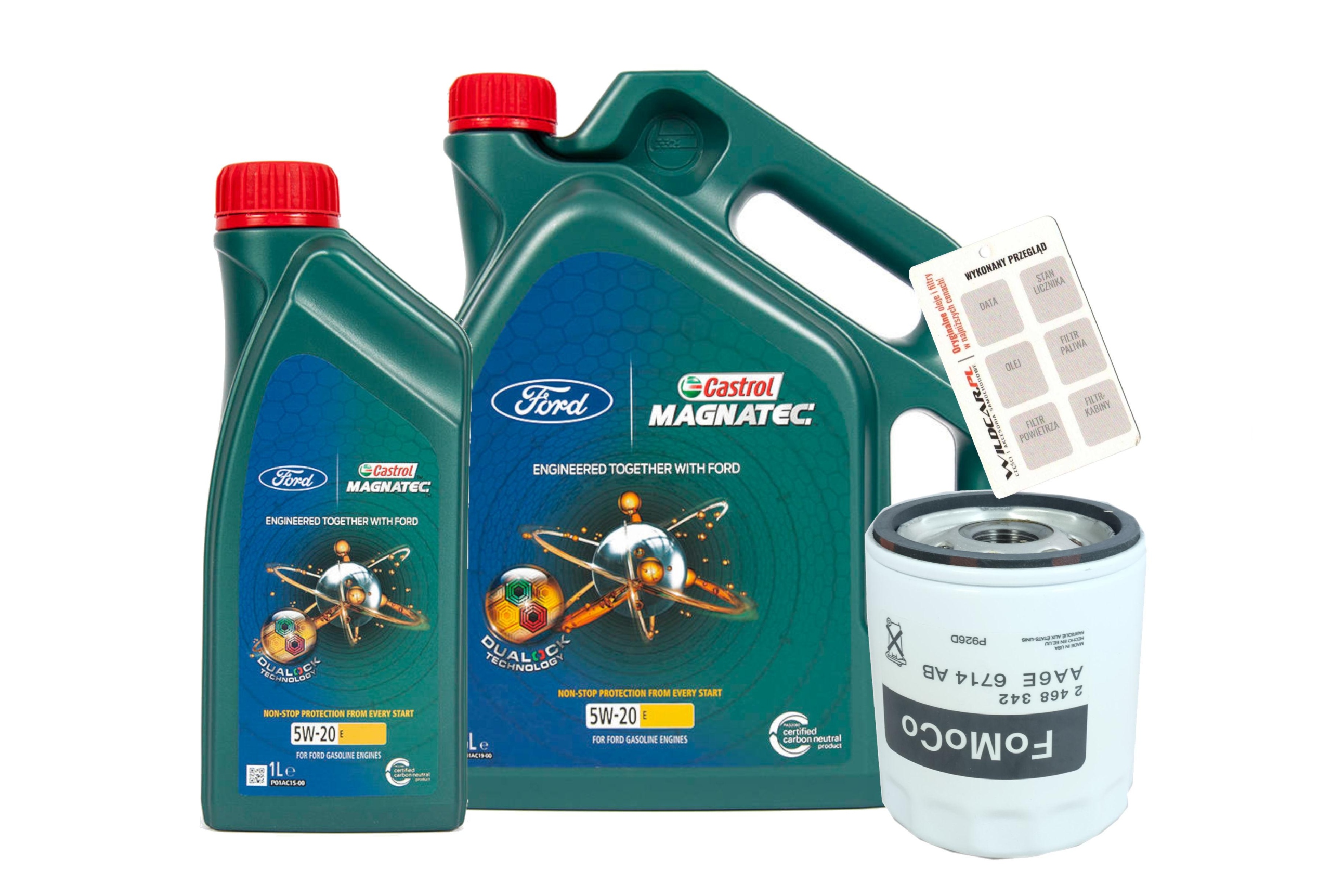 Filtr Oe + 5w20 Ford Galaxy II III Mondeo IV V 2.0