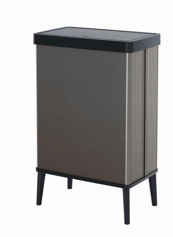 Levně Odpadkový koš Curver Verto High 54 l šedý