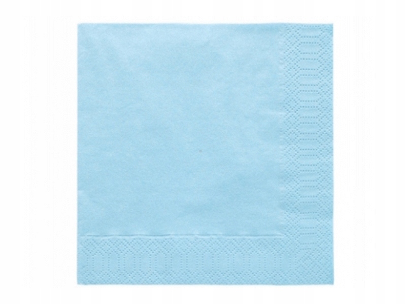 

Serwetki 20SZT 33x33CM Wesele Komunia! Błękitne