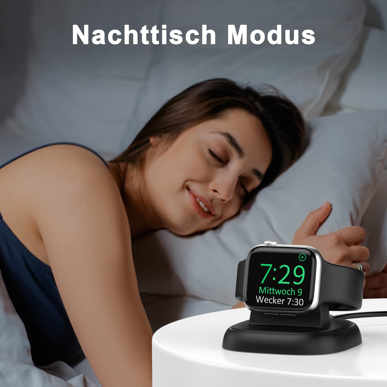 LVFAN Ładowarka Do Apple Watch Magnetyczna Stacja Ładowania USB-C — miniatura 7