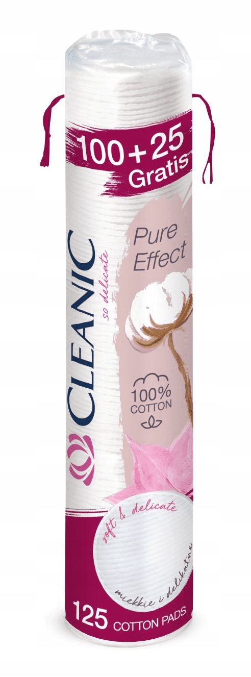 

Cleanic Pure Effect Płatki Kosmetyczne 125 Szt