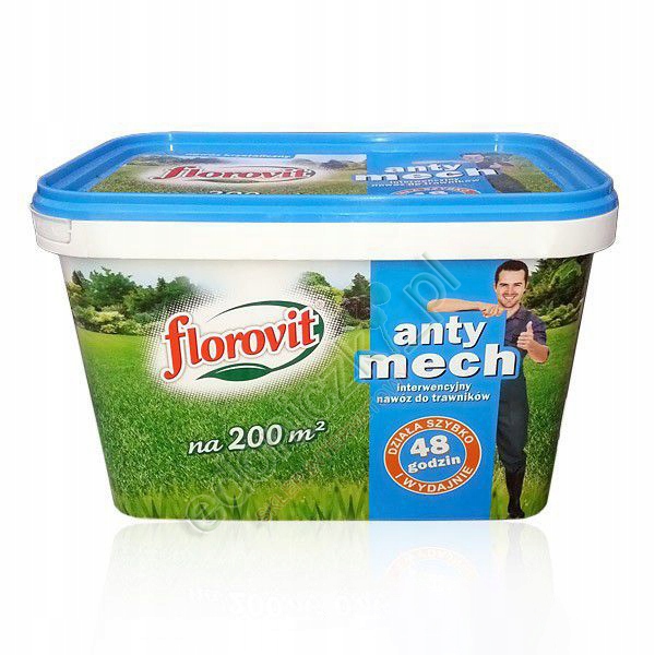 

Florovit Nawóz Do Trawników Usuwa Mech 8KG