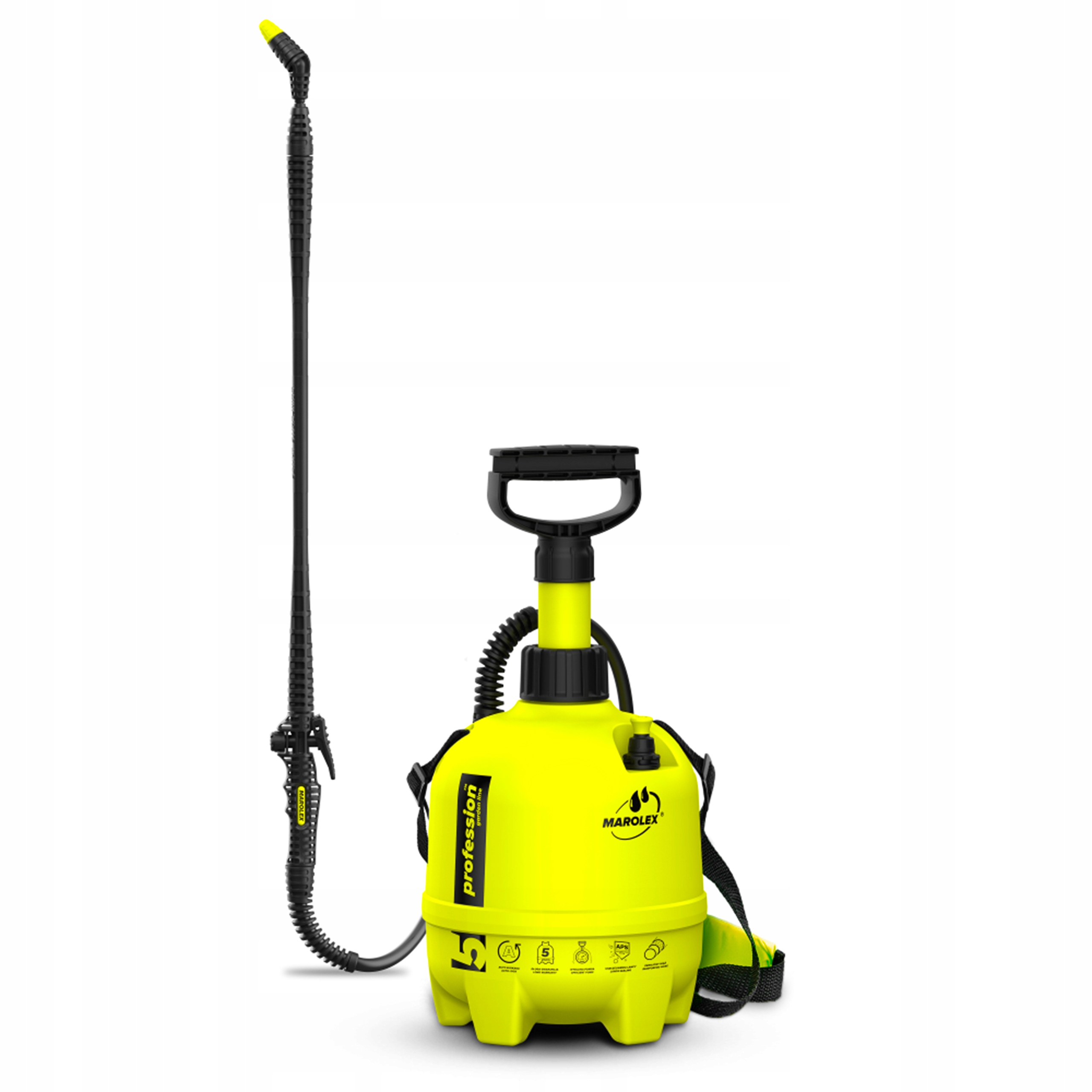 Tlakový Postrekovač Marolex Profession 5 L Pre Záhradné Postreky