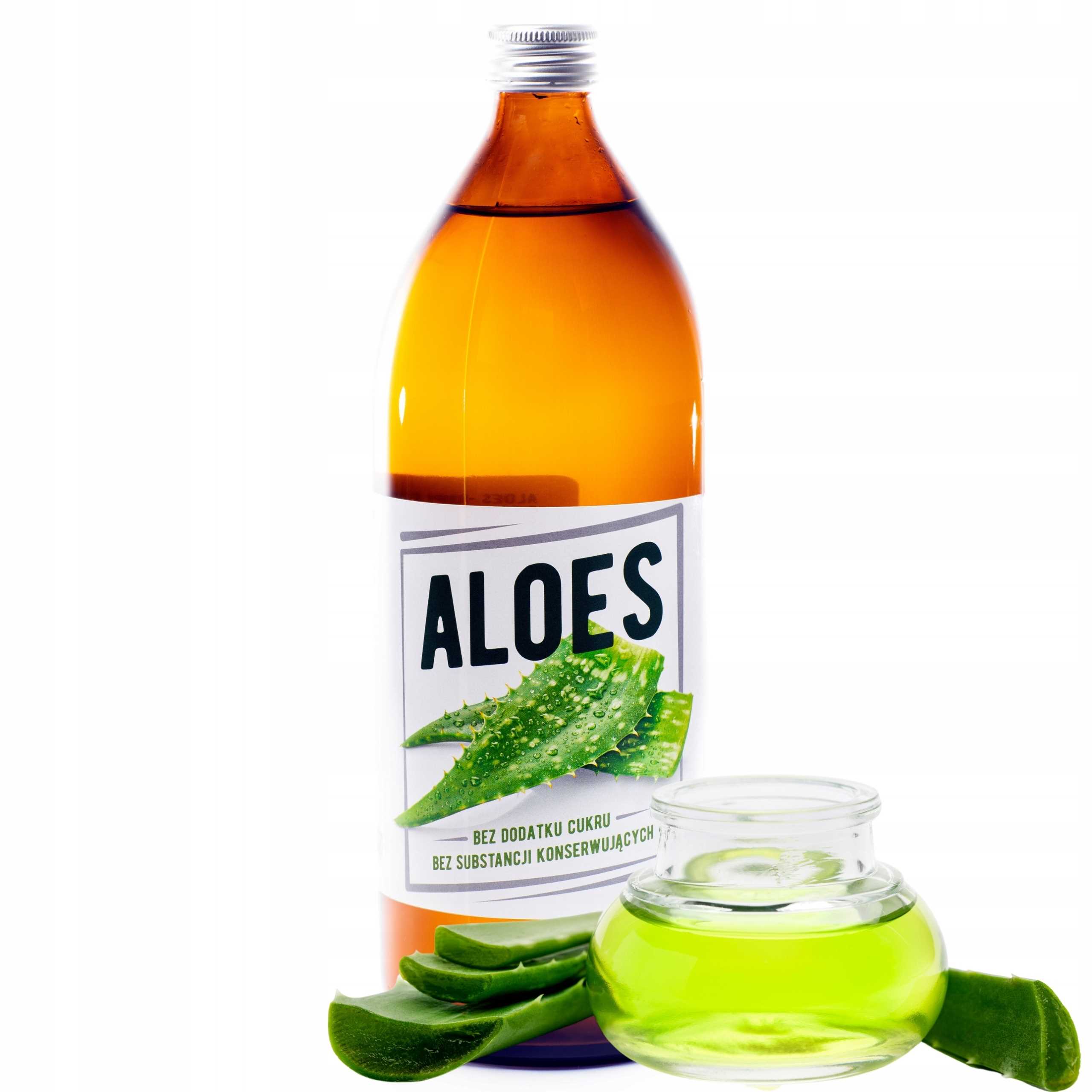 

Sok z Aloesu Aloes 1000ml Naturalny Bez Cukru