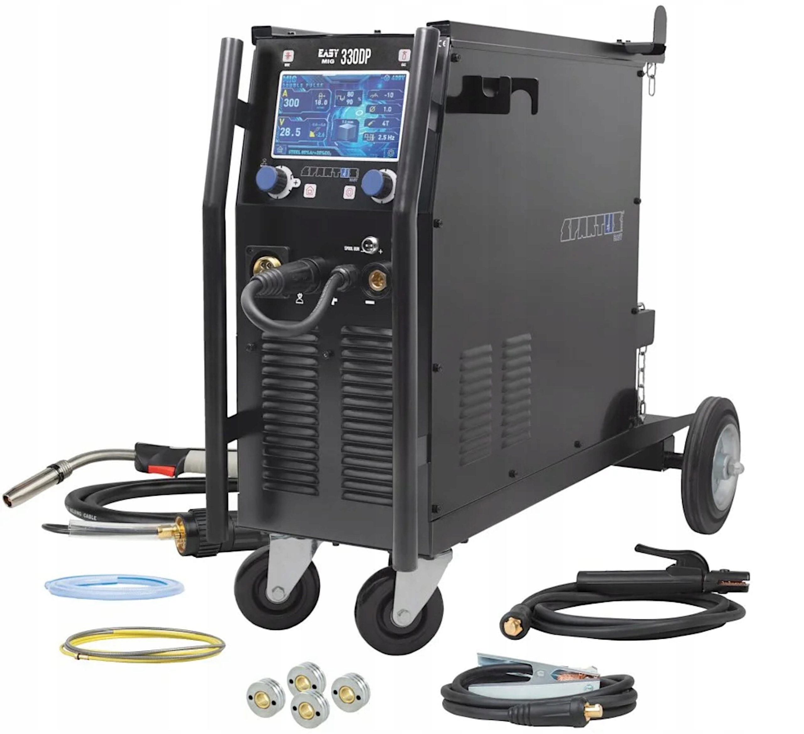 Svařovací poloautomat Mig/mag, Mma, Tig Spartus 10-300 A 400 V