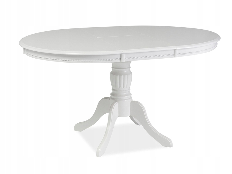 Rozkladací stôl Olivia biely 106(141) cm Sig