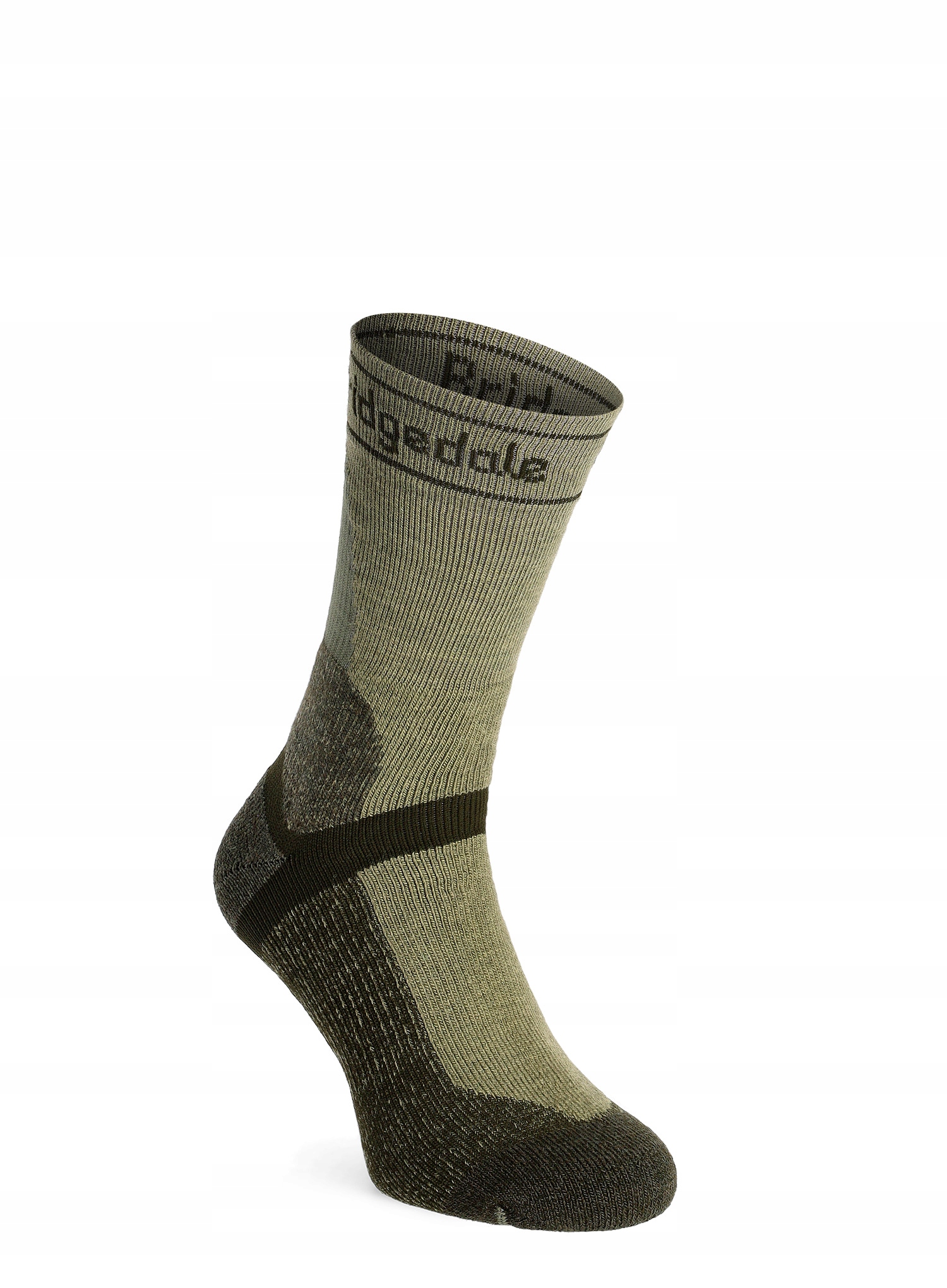 Cyklistické Ponožky Bridgedale Mtb Winter T2 Merino zelené/tmavě zelené 40-43