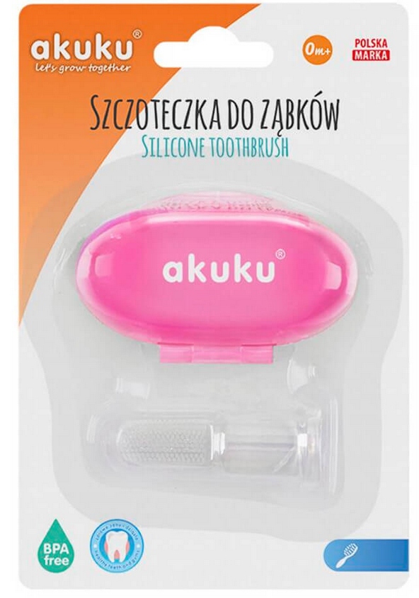 AKUKU Szczoteczka do Zębów i Masażu Dziąseł w Etui Kod producenta 0265