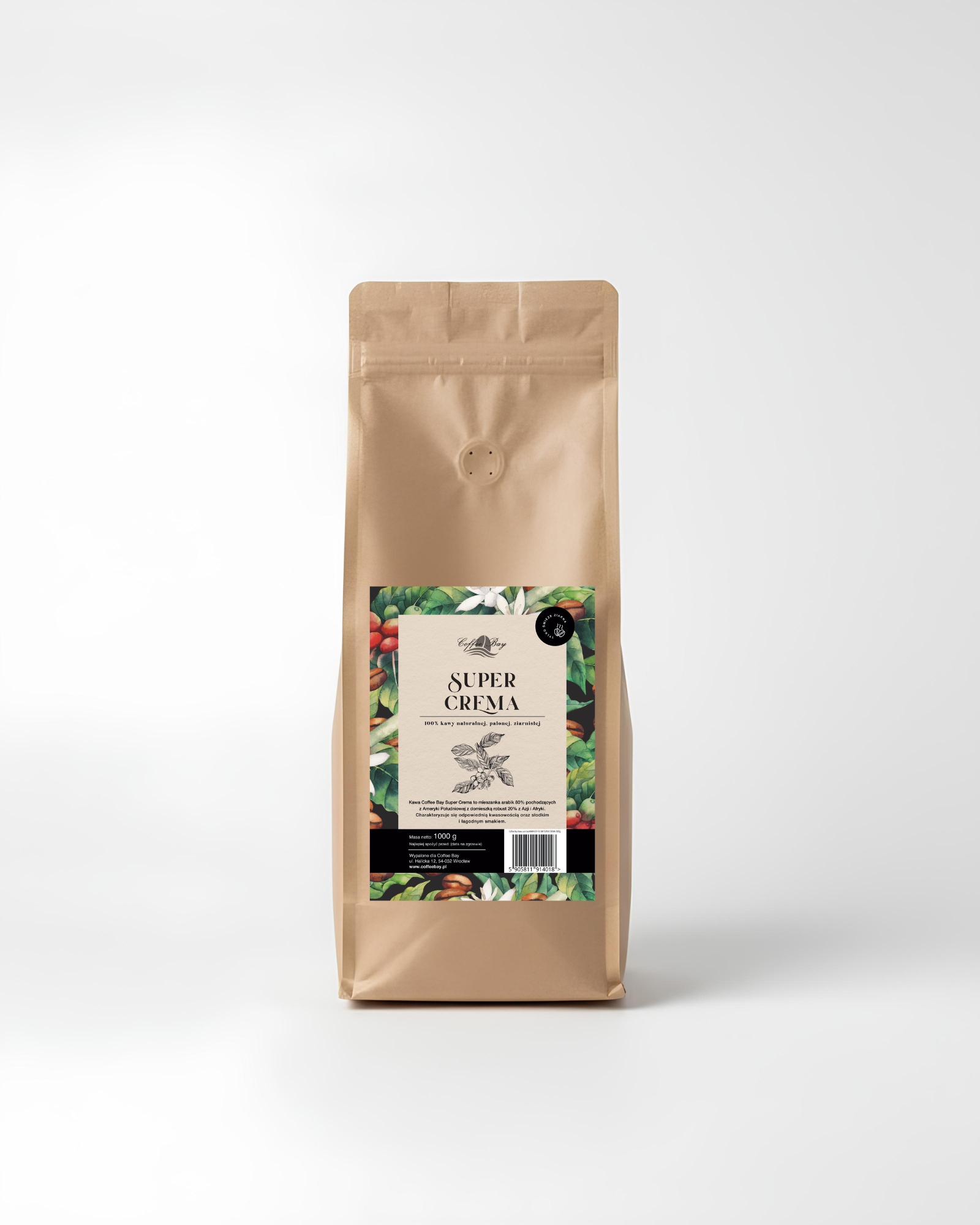 Kawa ziarnista Coffee Bay Crema 1 kg
